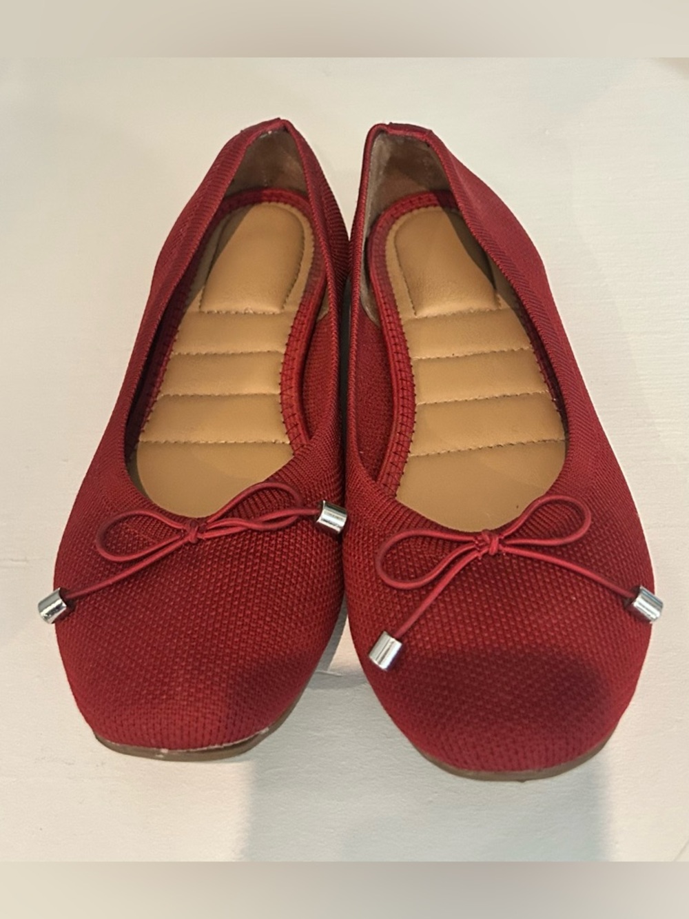 Kelly & Katie Sasha Ballet Flats Heart Red Size 6 - Picture 7 of 7